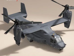 v22 ミサゴ アメリカ空軍 3Dモデル