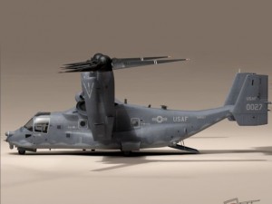 v22 osprey usaf 3D Модель