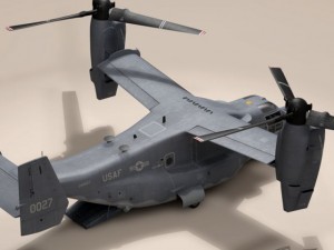 v22 osprey usaf 3D Модель