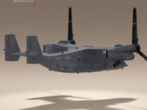 v22 osprey usaf 3D Модель