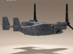 v22 ミサゴ アメリカ空軍 3Dモデル