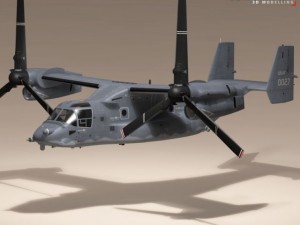 v22 osprey usaf 3D Модель