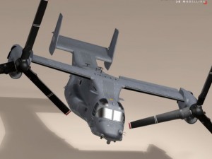 v22 osprey usaf 3D Модель