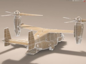 v22 osprey usaf 3D Модель
