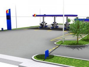 gas station 3D Model