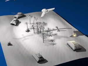 modern warfare scenario 3D 模型