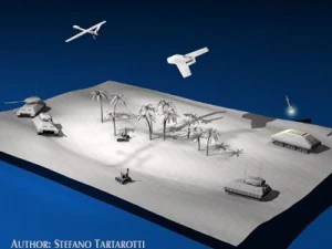 modern warfare scenario 3D Model