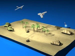 modern warfare scenario 3D Model