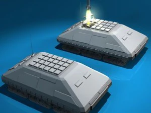 missile tank 3D Model