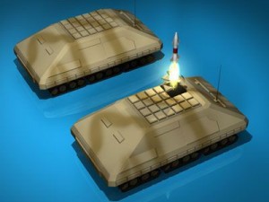 missile tank 3D Модель