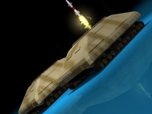 missile tank 3D Модель