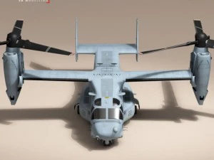 v22 osprey us marines 3D Model