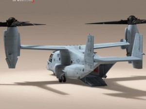 v22 osprey us marines 3Dモデル