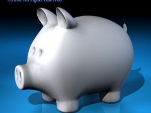 coin pig 3D 모델