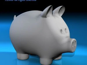 coin pig 3D Model