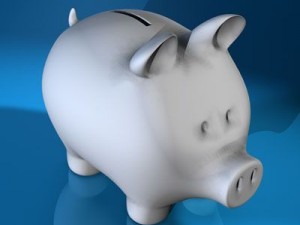 coin pig Modello 3D
