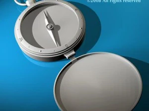 b&uacute;ssola antiga Modelo 3D