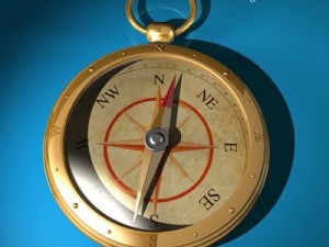 old compass 3Dモデル