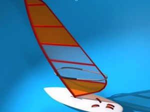 windsurf 3D Model