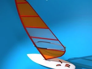 windsurfen 3D Model
