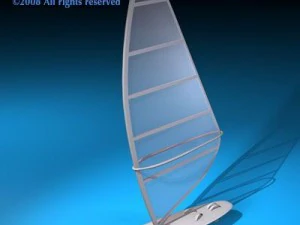 windsurf Modello 3D