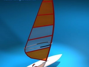 windsurf Model 3D