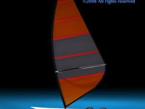 windsurf Modello 3D