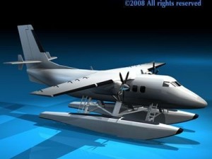 floatplane 3D मॉडल