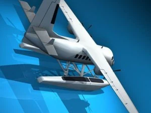 hidroavi&oacute;n Modelo 3D