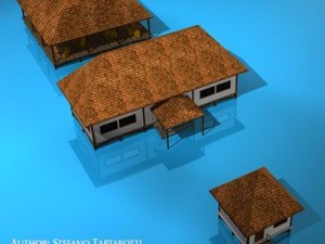 resort buildings 3D Model