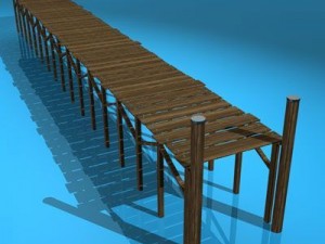 pontoon 3D Model