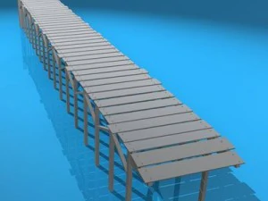 pontoon 3D Model