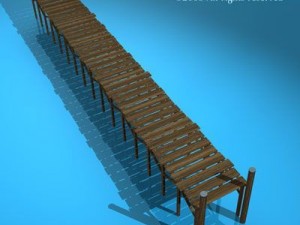 pontoon 3D 모델