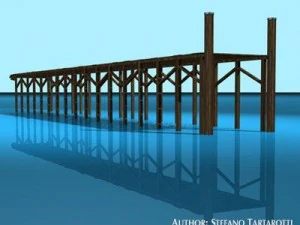 pontoon 3D Model