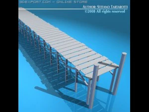pontoon 3D Model