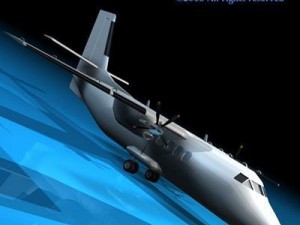 turboprop twin engine Modelo 3D