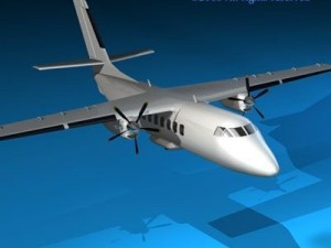 turboprop twin engine Modelo 3D