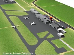 airport scenario 3D Model