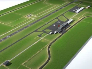 airport scenario 3D Model