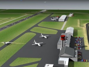 airport scenario Modelo 3D