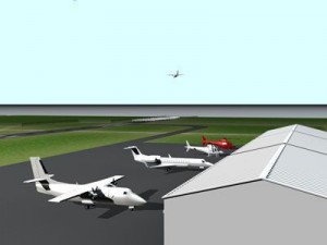 airport scenario Modelo 3D