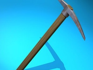 pickaxe Modelo 3D