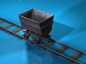 mine cart 3D Model