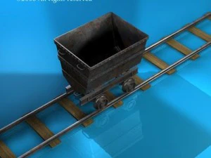 mine cart 3D Model