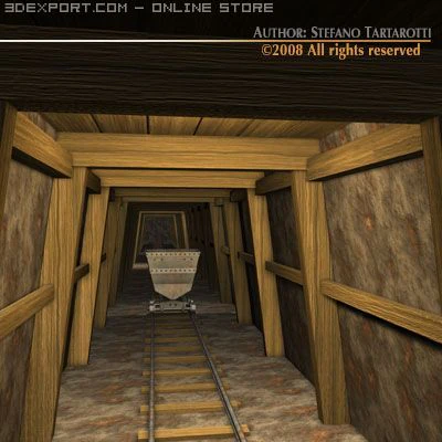 cueva m&iacute;a Modelo 3D .c4d .max .obj .3ds .fbx .stl .blend 