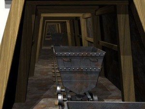 mine cave Modèle 3D
