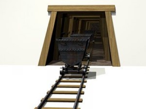 mine cave Modèle 3D