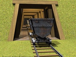 mine cave Modèle 3D