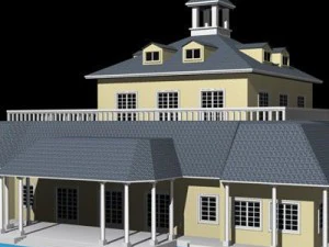clubhouse 3D Model