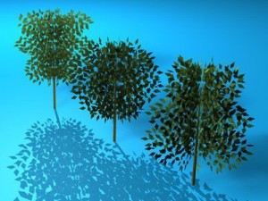 trees Modello 3D